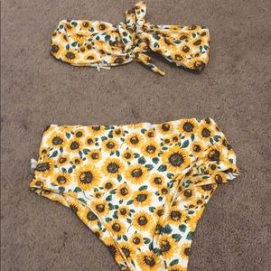 ZAFUL sunflower bikini